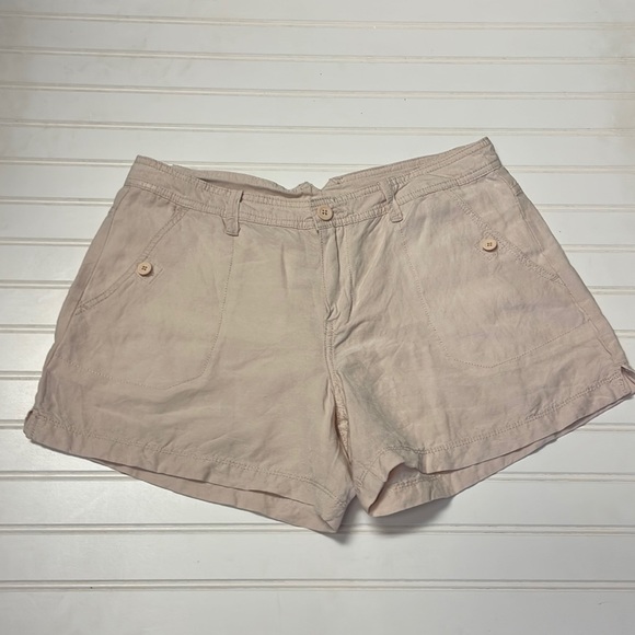 Calvin Klein Jeans Linen Shorts-#1837 - Picture 2 of 12